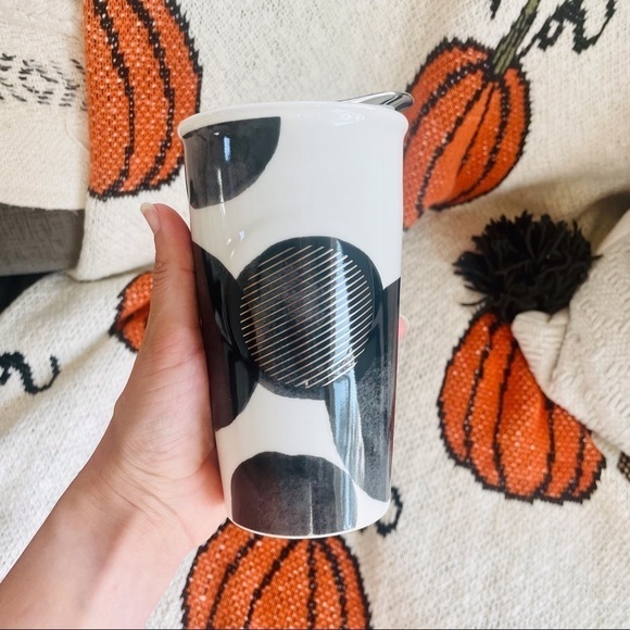 Starbucks 2014 Painted Dot Ceramic Tumbler - Picture 1 of 5